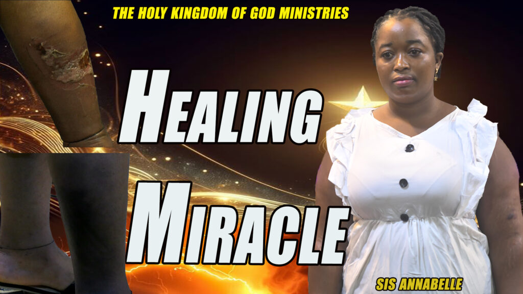 Shocking Healing Testimony from an infected wound